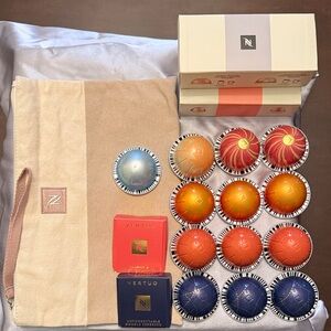 New Nespresso Vertuo Coffee 17 Pod Capsule Collection & NEW zippered canvas bag!